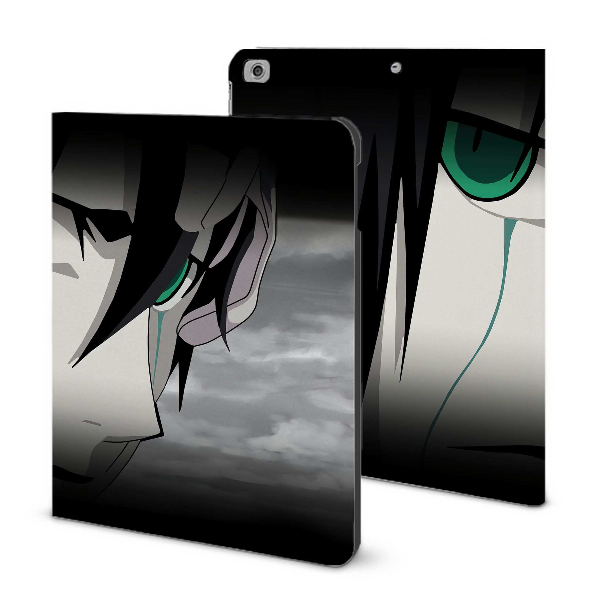 （画像用） ブリーチ BLEACH IPad ケース ブック型 PUレザー TPU 耐衝撃 軽量 薄型 ペン収納なし 全面保護 IPad 各モデル対応